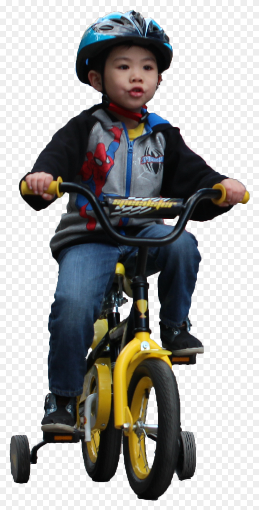 1051x2147 X 2264 10 Kid Riding Bike, Helmet, Clothing, Apparel HD PNG Download