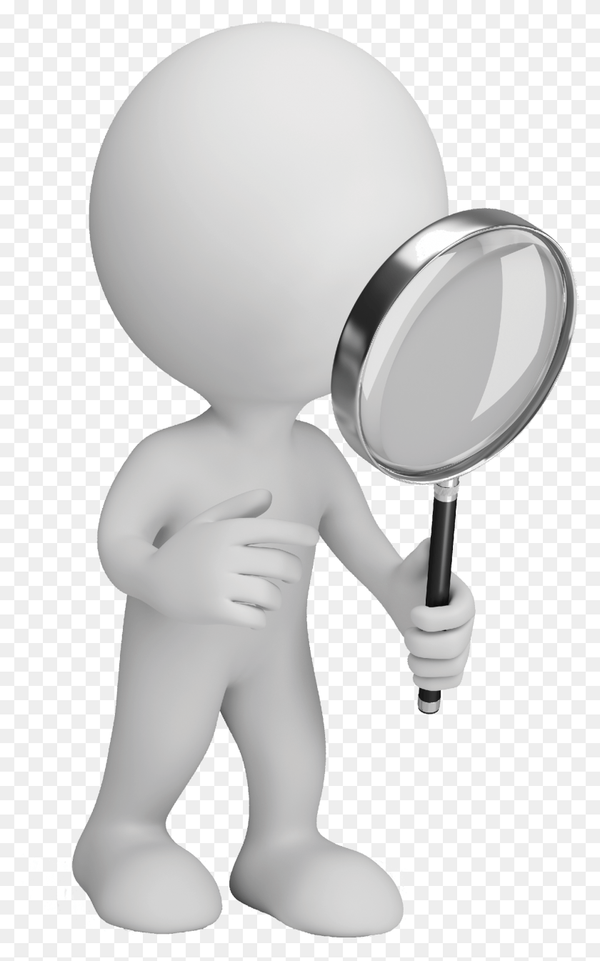 1334x2198 X 2290 1 Person With Magnifying Glass Clipart, Magnifying, Mirror, Head HD PNG Download