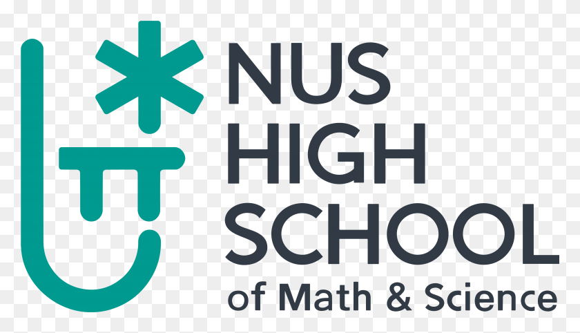 4374x2370 Descargar Png X 2370 5 Nus High School Of Mathematics And Science Logo, Texto, Alfabeto, Símbolo Hd Png
