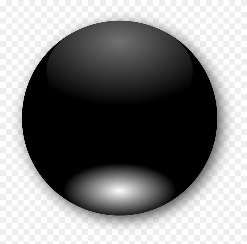 2400x2374 X 2374 8 Round Black Button, Lamp, Sphere HD PNG Download