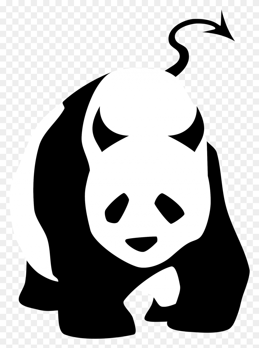 1650x2267 X 2400 7 Panda Clip Art, Stencil HD PNG Download