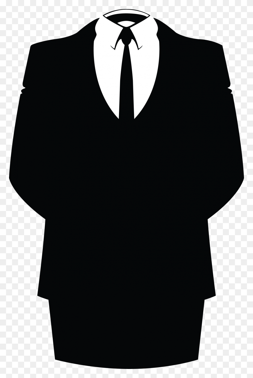 1705x2612 X 2612 3 Anonymous Suit, Clothing, Apparel HD PNG Download