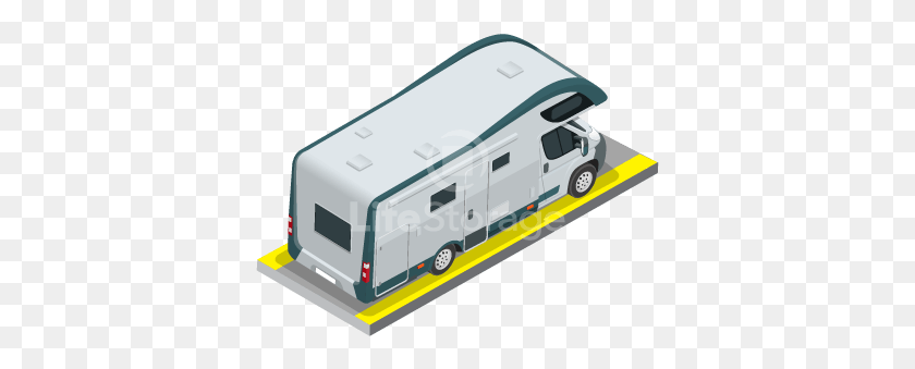 371x279 X 2639 Outdoor Rv Parking At Life Storage Model Car, Vehicle, Transportation, Train HD PNG Download