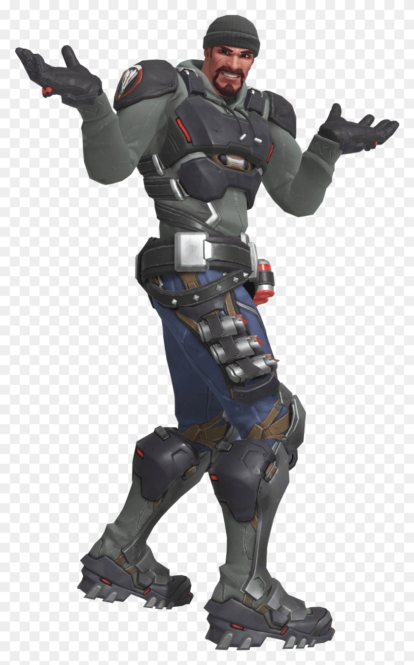 1637x2705 X 2705 12 Reaper Shrug Victory Pose, Toy, Robot, Person HD PNG Download