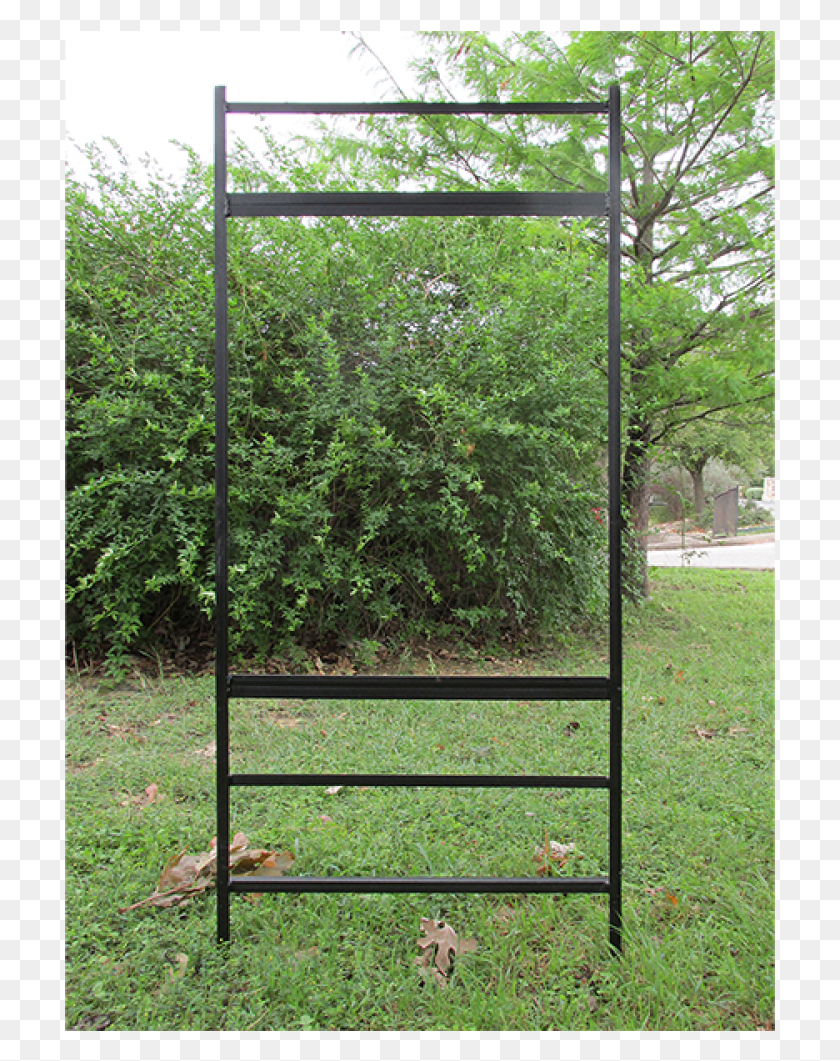 711x1001 X 30 Metal Frame Gate, Outdoors, Yard, Nature HD PNG Download
