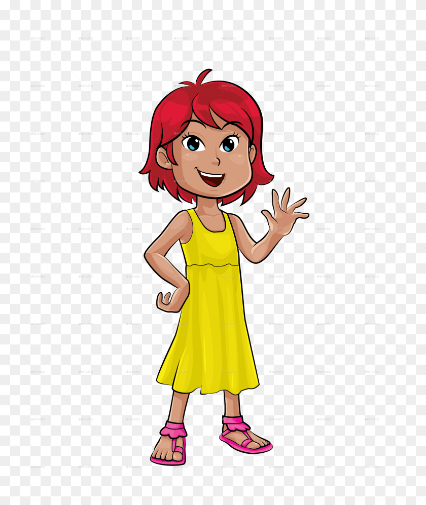 2489x2990 X 3000 11 0 Young Cartoon Girl, Female, Person, Human HD PNG Download