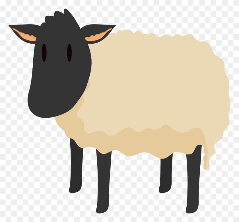 3505x3235 X 3235 6 Cartoon Farm Sheep, Mammal, Animal HD PNG Download