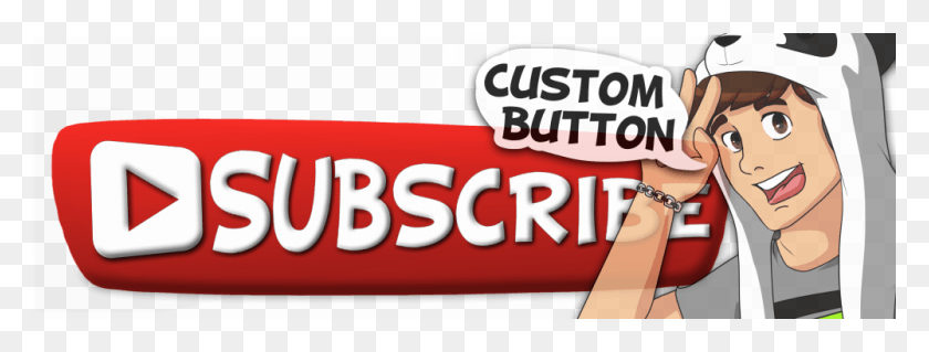 1000x333 X 333 9 Best Subscribe Button, Text, Person, Human HD PNG Download