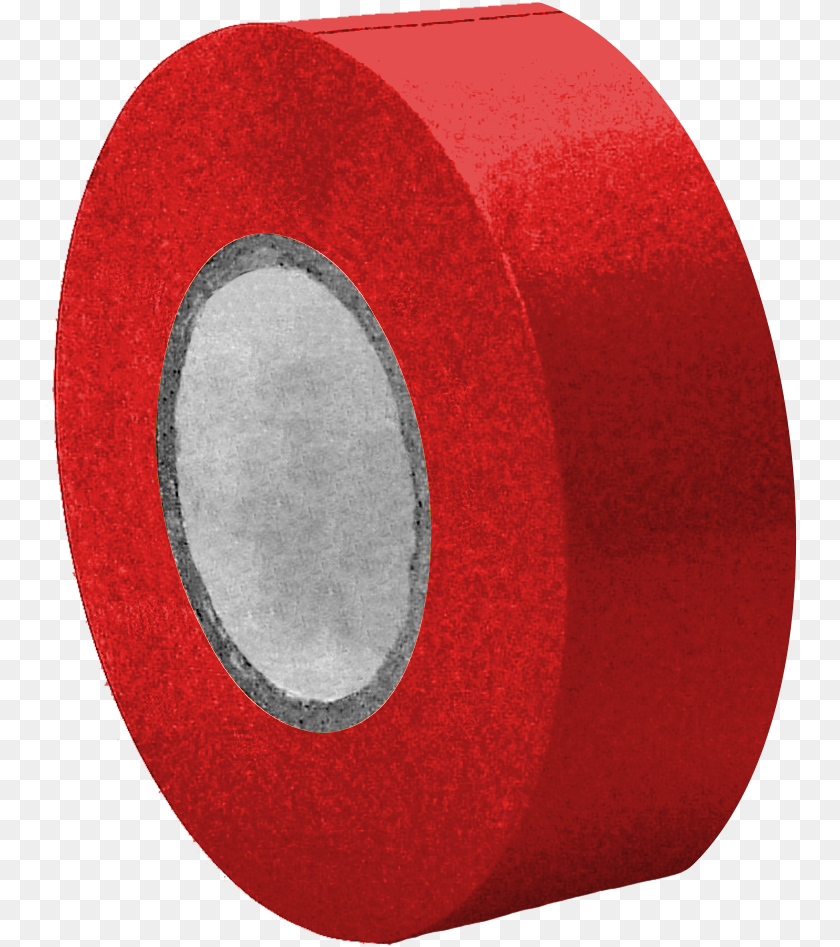 X 33m Pvc Tape Red Circle, Disk Clipart PNG