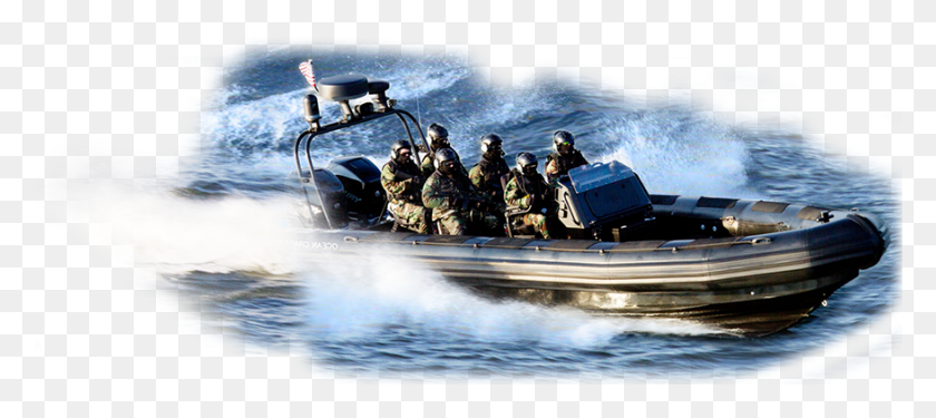 878x355 X 395 9 Rigid Hulled Inflatable Boat, Person, Human, Vehicle HD PNG Download