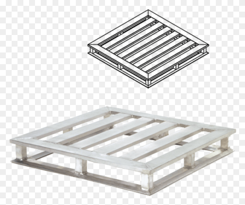 934x770 X 48 Seal Welded Aluminum Pharmaceutical Roof Rack, Tray Descargar Hd Png