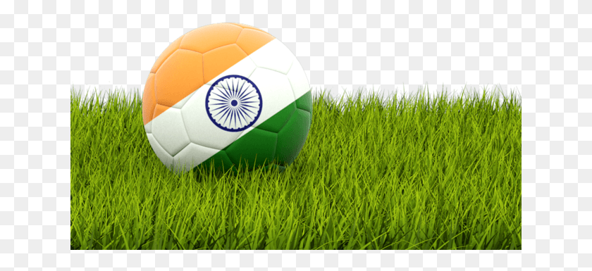 641x325 X 480 5 Indian Flag With Football, Soccer Ball, Ball, Soccer HD PNG Download
