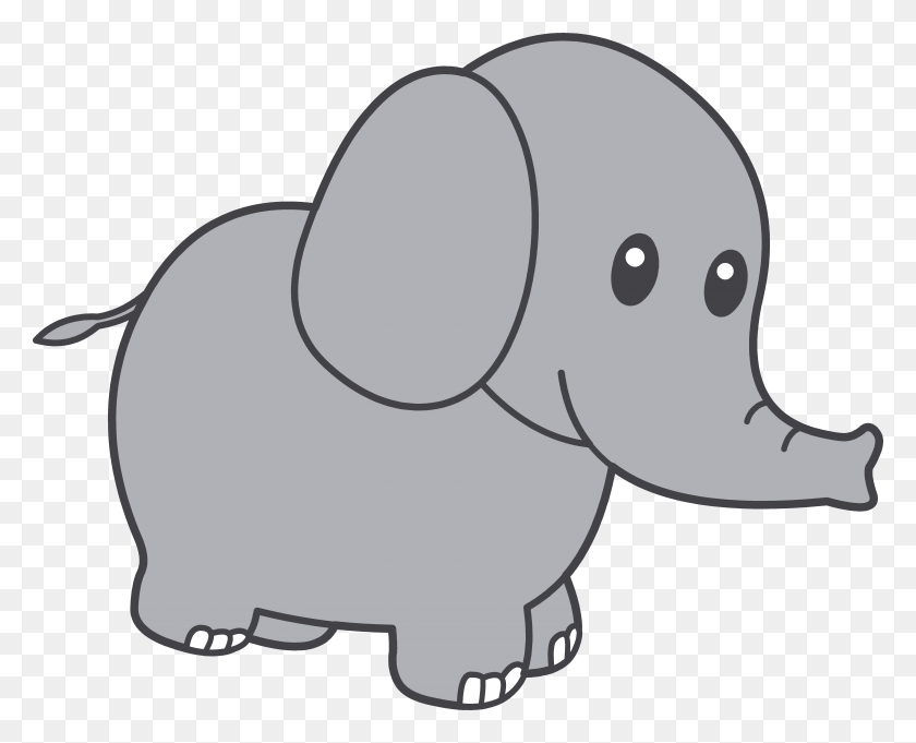 6062x4830 X 4830 9 Cute Elephant Clipart, Wildlife, Mammal, Animal HD PNG Download