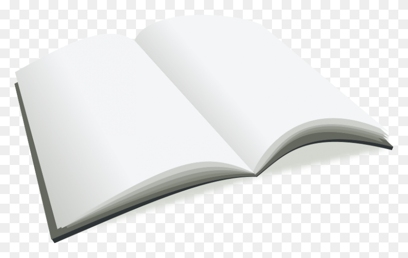 800x485 X 485 13 Blank Open Book, Text, Book HD PNG Download