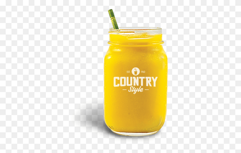 362x472 X 490 1 Mango Smoothie In Jar, Juice, Beverage, Drink HD PNG Download