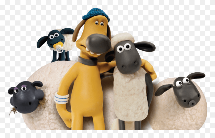 800x493 X 493 8 Shaun The Sheep, Toy, Figurine, Sweets HD PNG Download