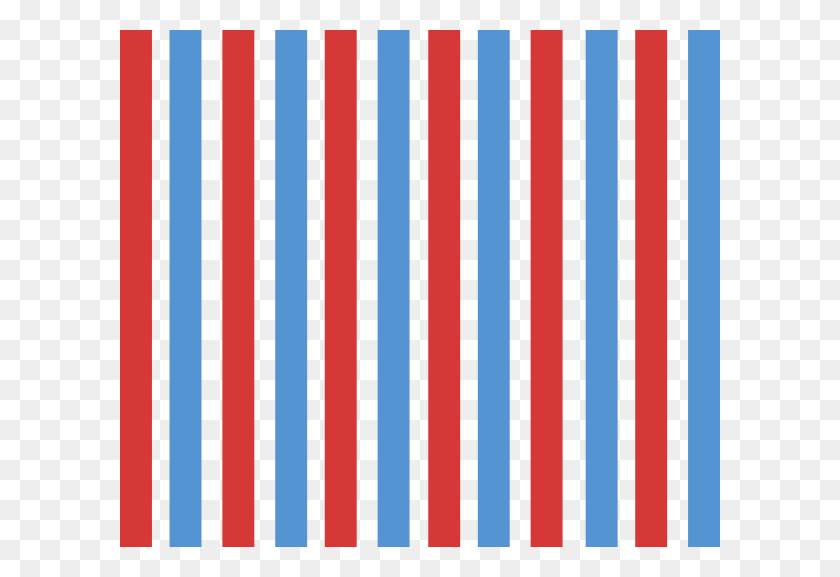 600x517 X 517 8 1 Red And Blue Vertical Stripes, Flag, Symbol, American Flag HD PNG Download