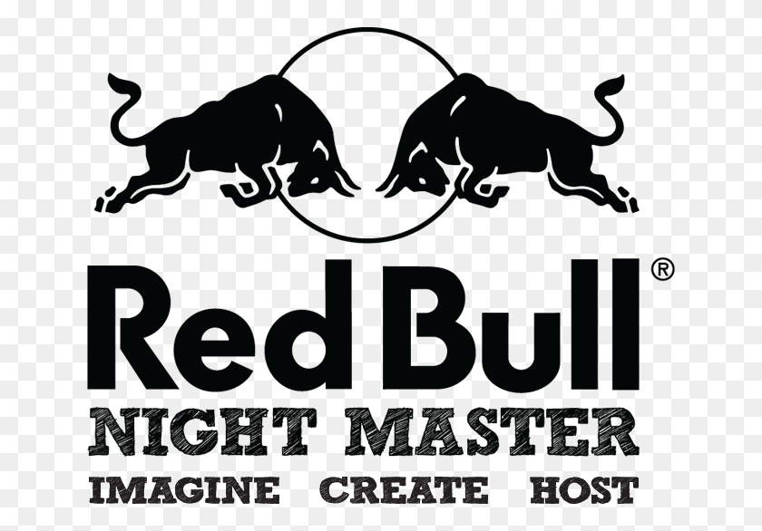 648x526 X 526 12 Red Bull Logo Black And White, Text, Word, Screen HD PNG Download