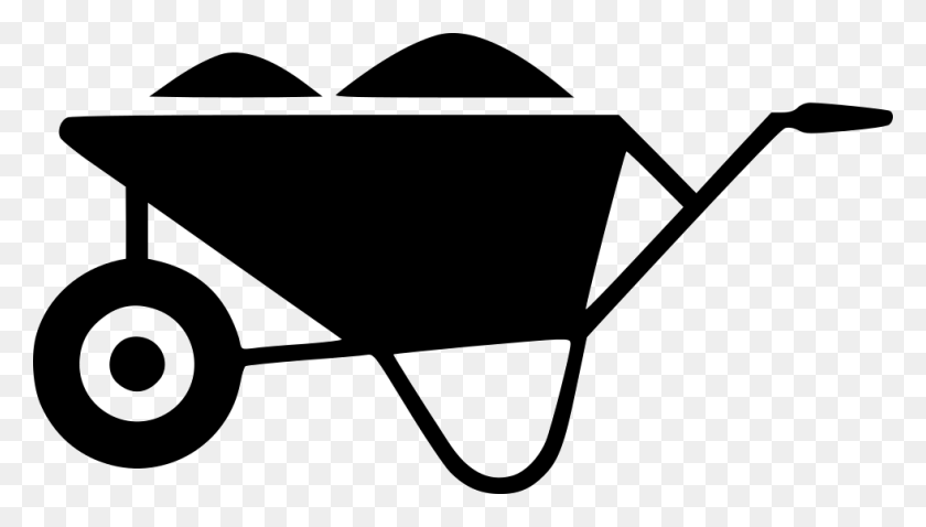 980x526 X 526 2 Wheelbarrow, Vehicle, Transportation HD PNG Download