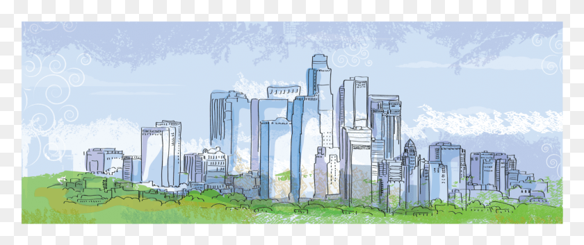 1309x492 X 530 4 Skyline, Building HD PNG Download