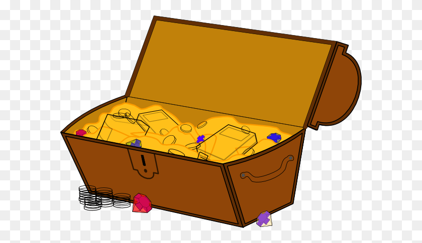 601x425 X 533 8 Treasure Chest Clipart, Treasure, Box HD PNG Download