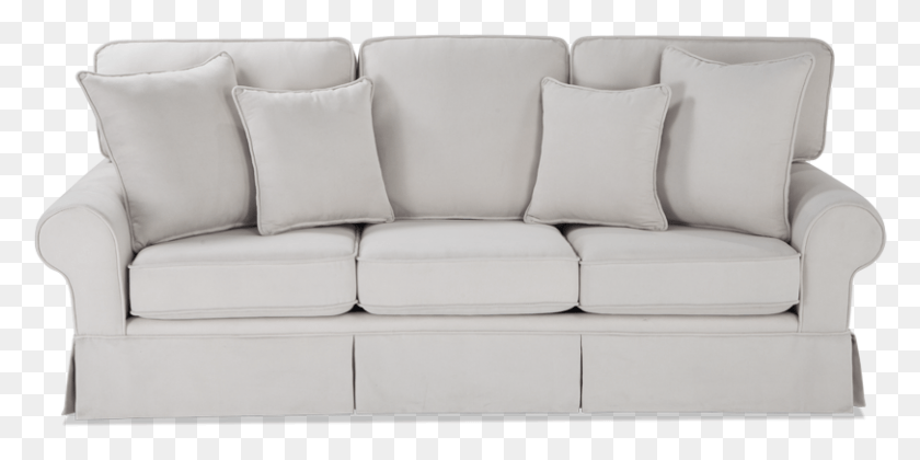 811x375 X 534 10 Transparent White Sofa, Couch, Furniture, Cushion HD PNG Download