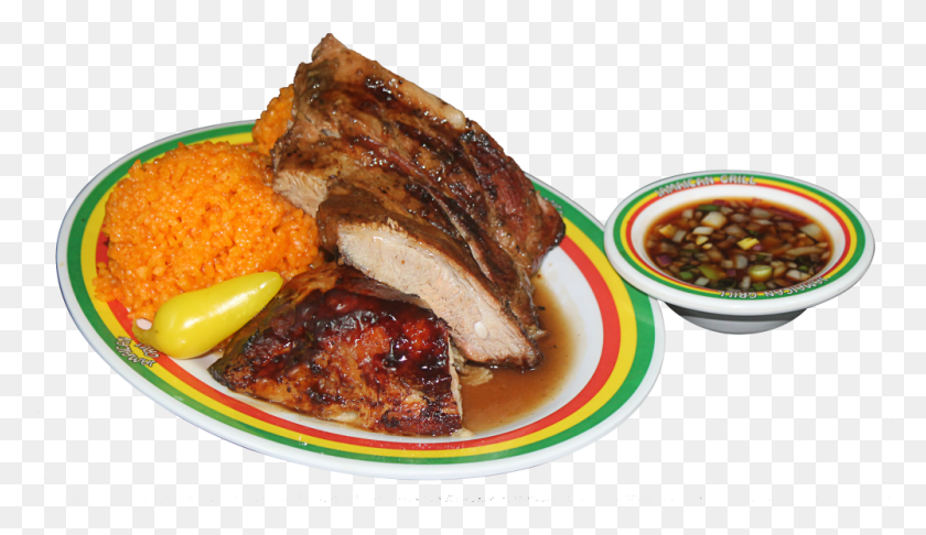 1000x547 X 547 4 Jamaican Grill Guam, Food, Dish, Meal HD PNG Download