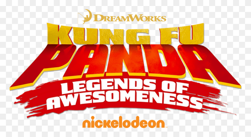 1100x562 X 561 5 Kung Fu Panda Legends Of Awesomeness Logo, Реклама, Плакат, Флаер Png Скачать