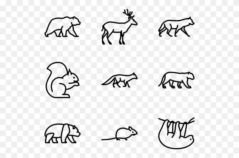529x497 X 564 5 Vector Icons Animals, Gray, World Of Warcraft HD PNG Download