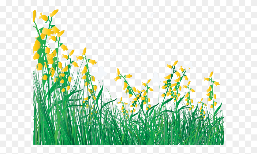 626x444 X 567 2 Primavera Dibujo Con Flores, Растение, Цветок, Цветение Png Скачать