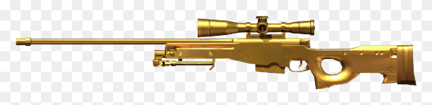 1176x220 X 576 2 0 Awm Gold, Gun, Weapon, Weaponry HD PNG Download