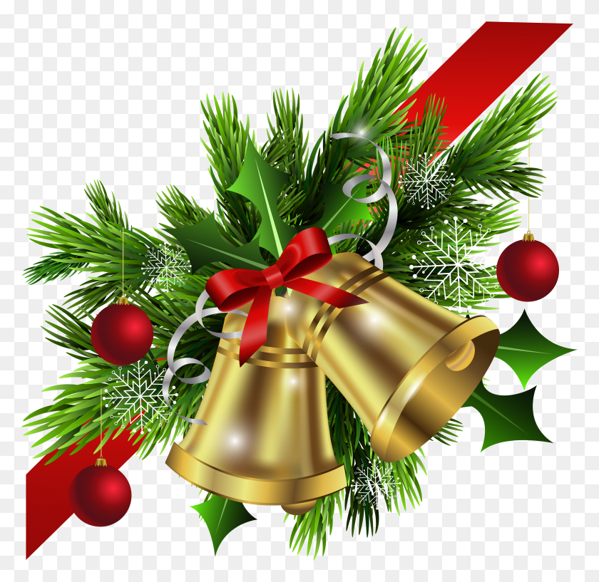 3899x3789 X 583 18 Transparent Background Christmas Bells HD PNG Download
