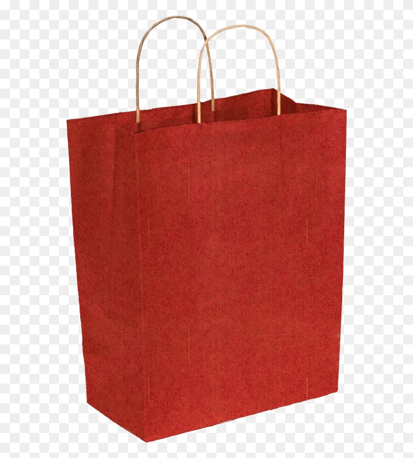 600x871 X 6 X 19 Bright Red Striped Kraft Paper Bag, Rug, Shopping Bag, Handbag HD PNG Download