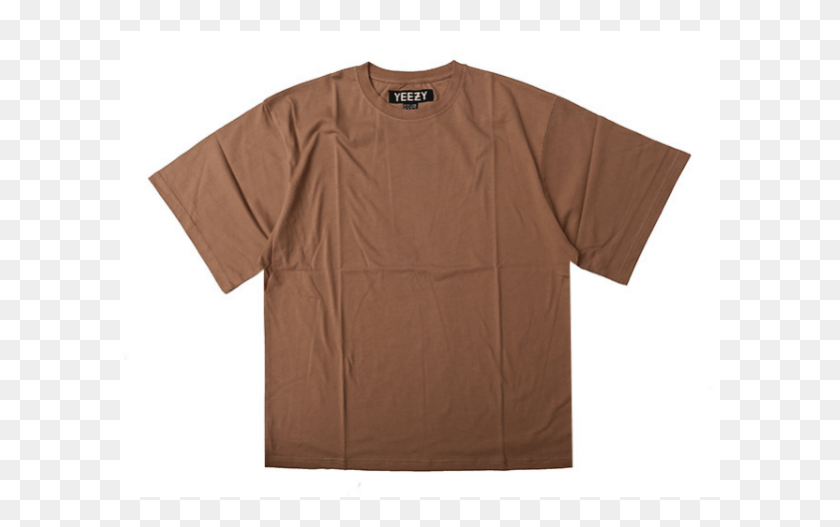 601x467 X 600 10 Oversized Brown T Shirt, Clothing, Apparel, Shirt HD PNG Download