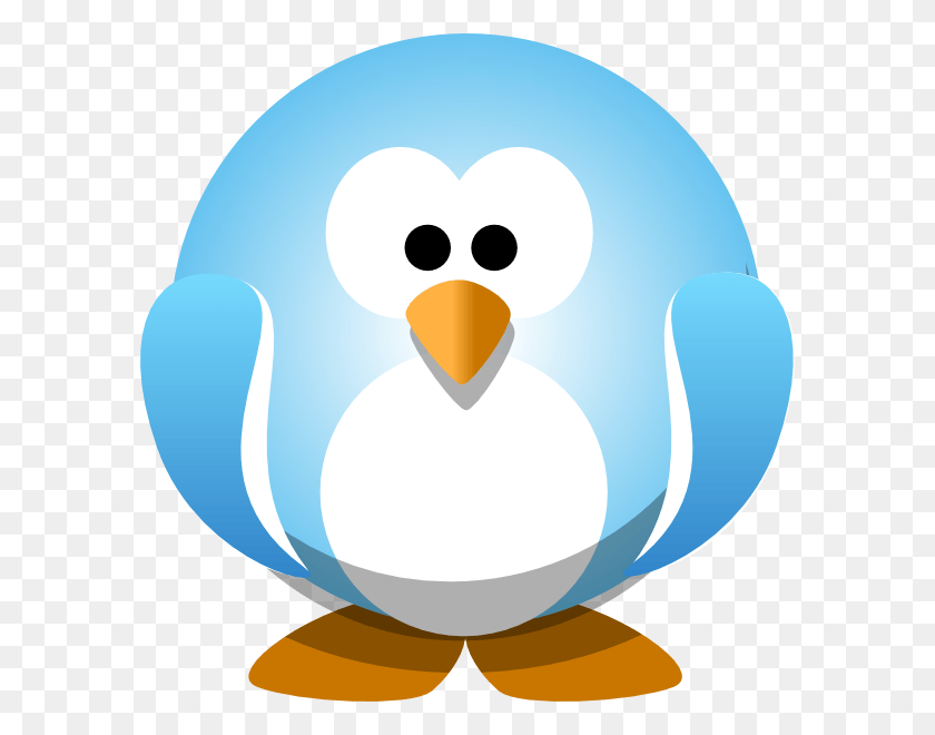 588x600 X 600 2 Blue Penguin Clipart, Bird, Animal, Balloon HD PNG Download