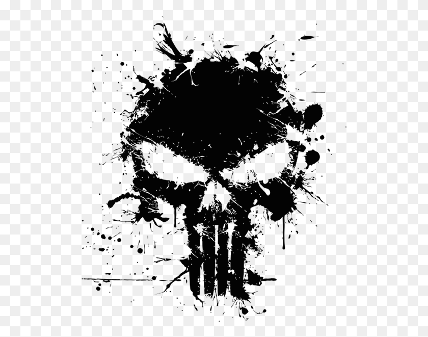 521x601 X 600 28 Punisher Logo, Gris, Símbolo, Almohada Hd Png