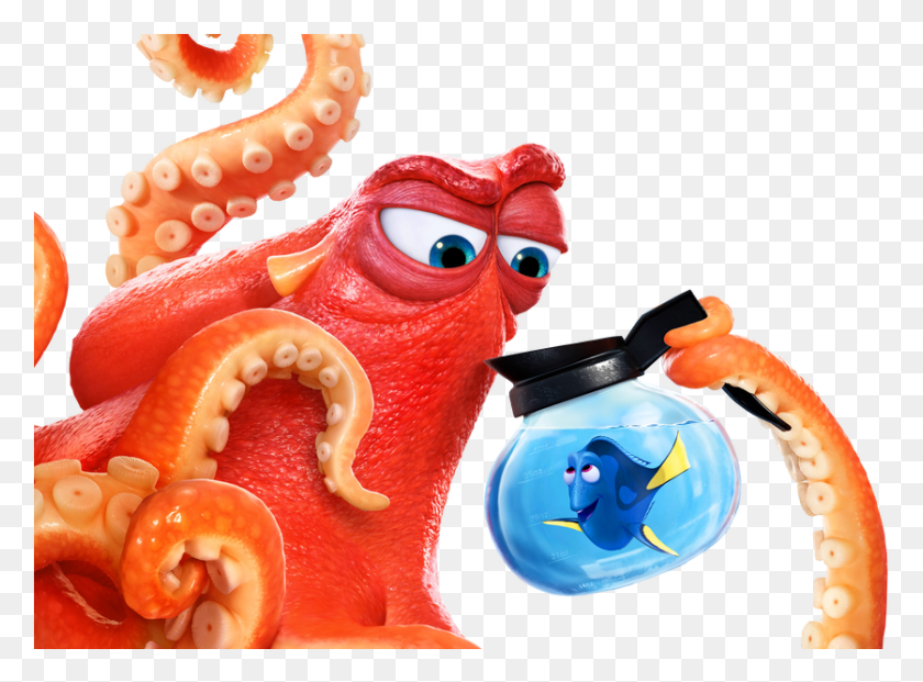 837x602 X 601 4 Hank Buscando A Dory, Toy, Sea Life, Animal HD PNG Download