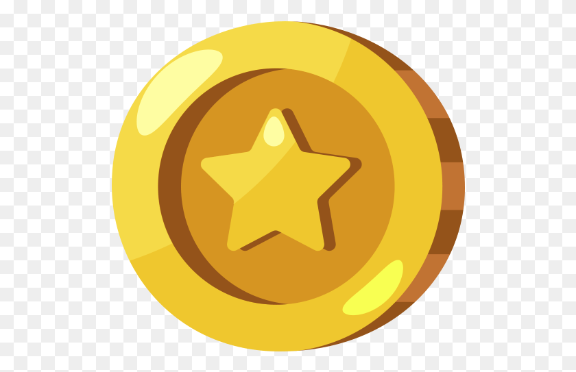 516x483 X 605 19 Clash Royale Coin Icon, Symbol, Star Symbol HD PNG Download