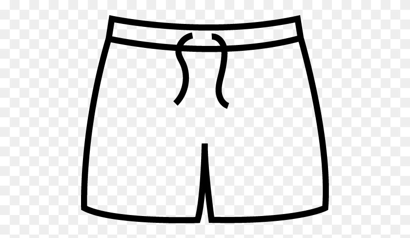 509x427 X 625 1 Swimming Trunk Swimsuit Clipart Black And White, Gray, World Of Warcraft HD PNG Download
