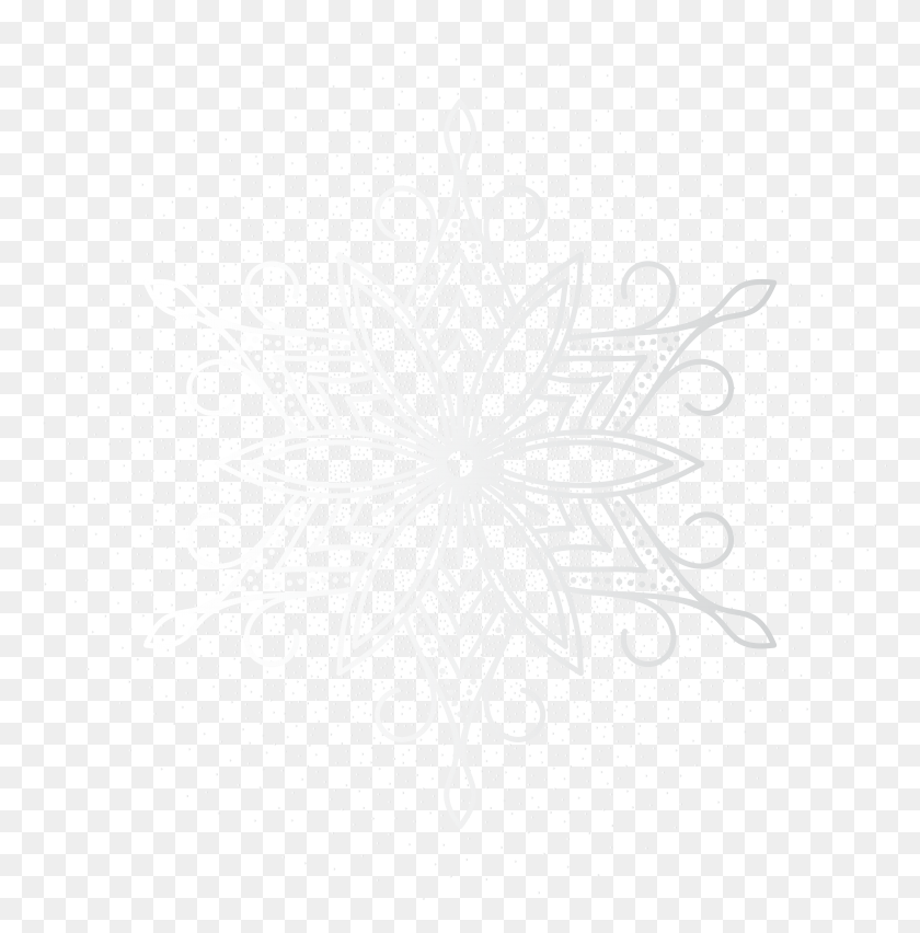 5922x6014 X 6261, Snowflake, Pattern, Lace HD PNG Download