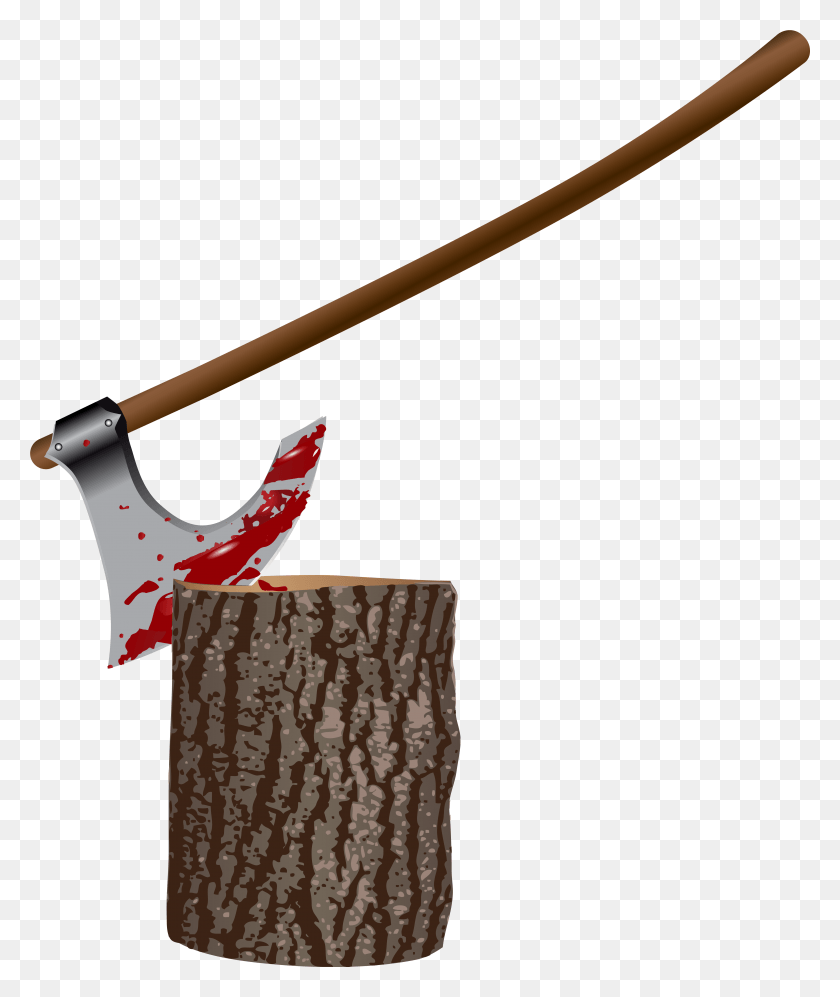 5106x6138 X 6273 2 Stump With Axe, Tool HD PNG Download