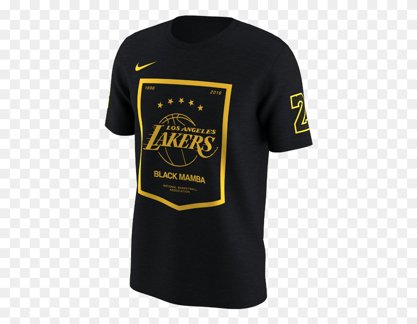 420x593 X 667 10 Black Mamba Lakers T Shirt, Clothing, Apparel, T-shirt HD PNG Download