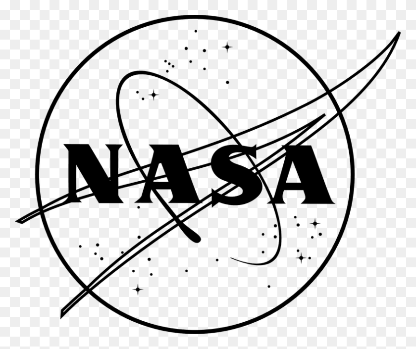 810x670 X 670 20 Nasa Black And White, Bow, Text, Label HD PNG Download