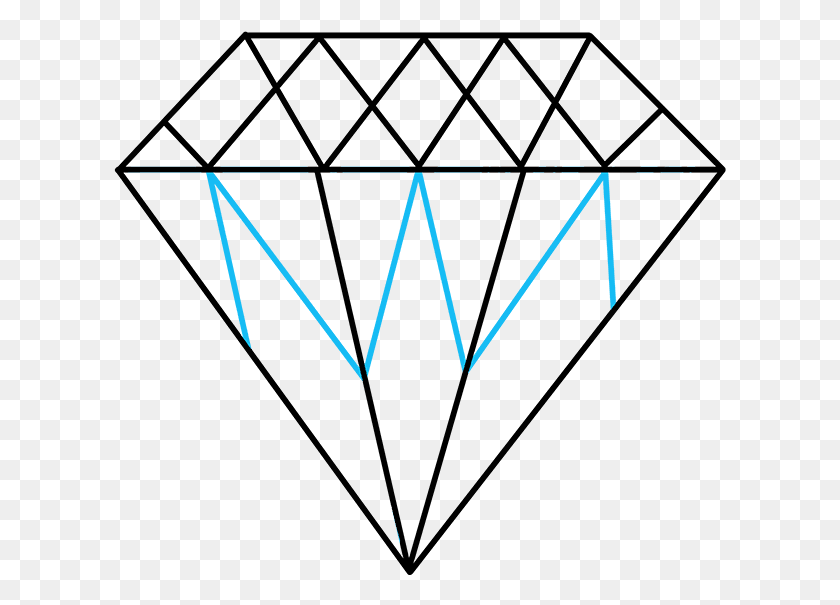 613x545 Descargar Png X 678 2 Dibujar Un Diamante Paso A Paso, Arco, Triángulo, Texto Hd Png