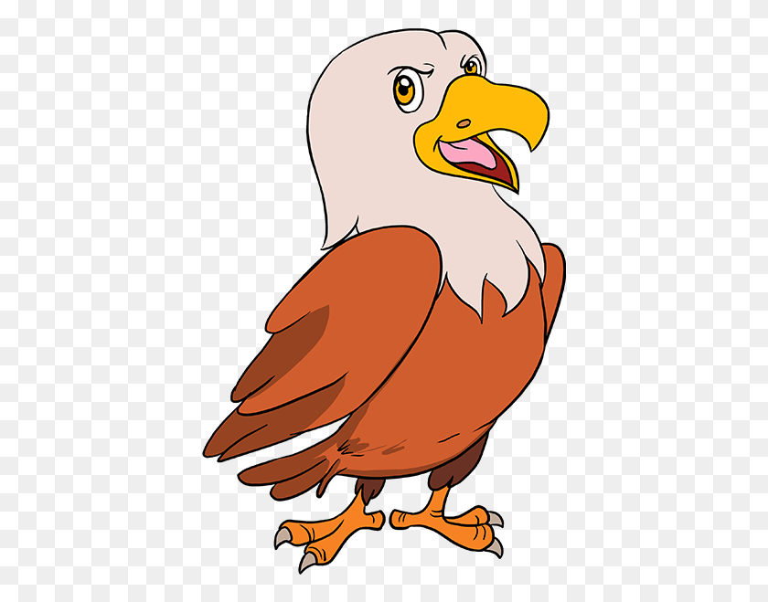 399x599 X 678 5 Draw A Hawk, Vulture, Bird, Animal HD PNG Download
