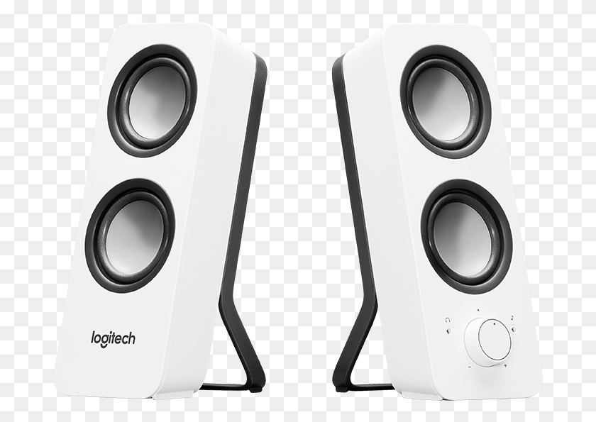 691x535 X 687 10 Logicool White Speakers, Speaker, Electronics, Audio Speaker HD PNG Download