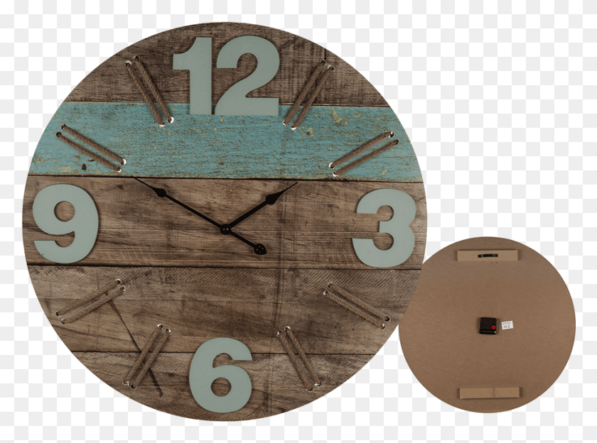 910x659 X 709 1 0 Plywood, Clock, Analog Clock, Wall Clock HD PNG Download