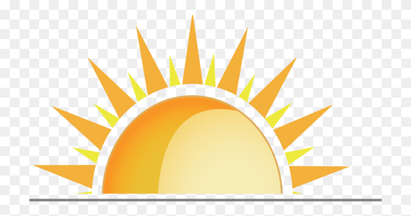 721x383 Descargar Png / X 720 21 Sun Logo Half, Outdoors, Nature, Accesorios Hd Png