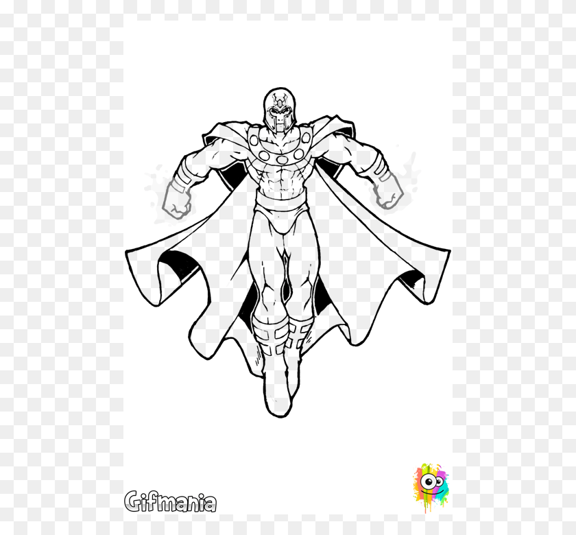 480x720 X 720 4 Magneto Coloring Pages, Person, Human HD PNG Download