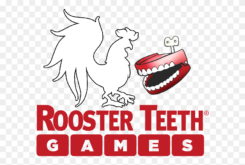 592x504 Descargar Png X 720 4 Rooster Teeth Games Logotipo, Cartel, Anuncio, Animal Hd Png